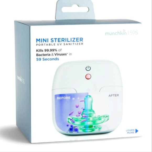 Munchkin Kitchen Munchkinmini Sterilizer Portable Uv Sanitizer